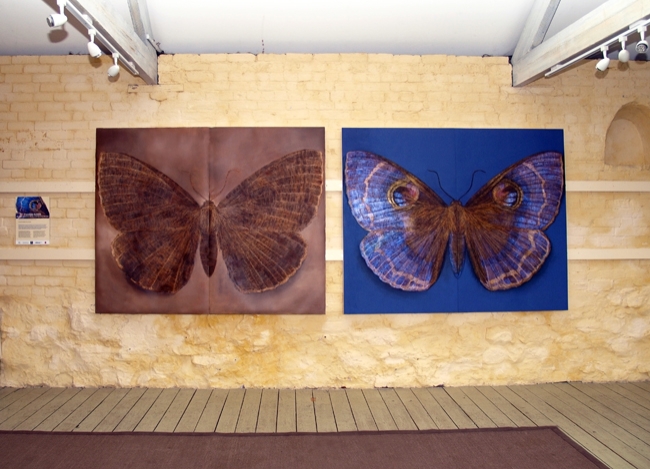 4. Diptych I and II each 160x190cm
